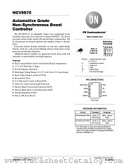 NCV8870 datasheet pdf ON Semiconductor