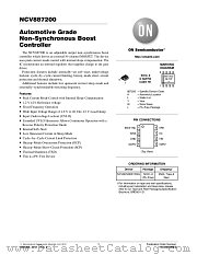 NCV887200 datasheet pdf ON Semiconductor