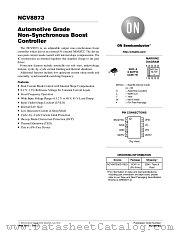 NCV8873 datasheet pdf ON Semiconductor