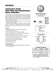 NCV8876 datasheet pdf ON Semiconductor