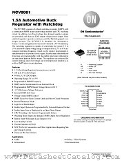 NCV8881 datasheet pdf ON Semiconductor
