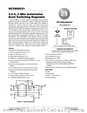 NCV890231 datasheet pdf ON Semiconductor