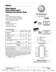 NE521 datasheet pdf ON Semiconductor