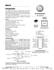 NE570 datasheet pdf ON Semiconductor