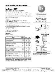 NGB8206N datasheet pdf ON Semiconductor
