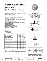 NGB8207N datasheet pdf ON Semiconductor
