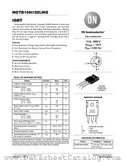 NGTB15N120L datasheet pdf ON Semiconductor