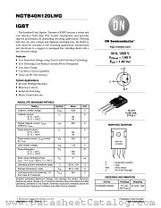 NGTB40N120L datasheet pdf ON Semiconductor