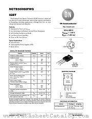NGTB50N60FW datasheet pdf ON Semiconductor