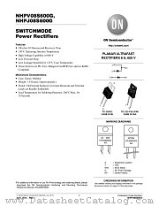 NHPV08S600 datasheet pdf ON Semiconductor