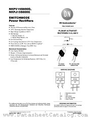NHPV15S600 datasheet pdf ON Semiconductor