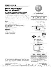 NILMS4501N datasheet pdf ON Semiconductor