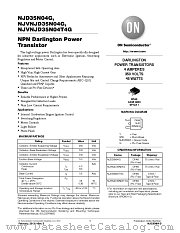 NJD35N04 datasheet pdf ON Semiconductor