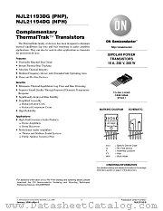 NJL21193.REVP0 datasheet pdf ON Semiconductor