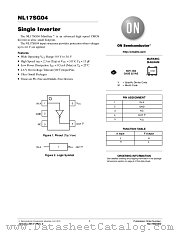 NL17SG04 datasheet pdf ON Semiconductor