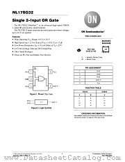 NL17SG32 datasheet pdf ON Semiconductor