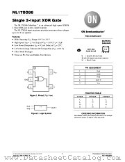 NL17SG86 datasheet pdf ON Semiconductor