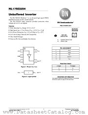 NL17SGU04 datasheet pdf ON Semiconductor