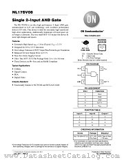 NL17SV08 datasheet pdf ON Semiconductor