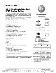 NLAS4717EP datasheet pdf ON Semiconductor