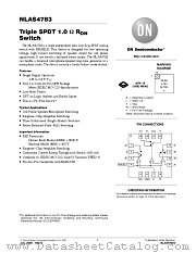 NLAS4783 datasheet pdf ON Semiconductor