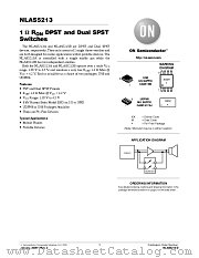 NLAS5213 datasheet pdf ON Semiconductor