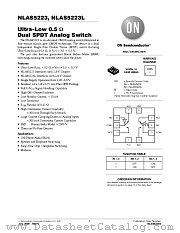 NLAS5223 datasheet pdf ON Semiconductor