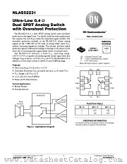 NLAS52231 datasheet pdf ON Semiconductor