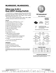 NLAS5223C datasheet pdf ON Semiconductor