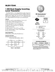 NLSV1T240 datasheet pdf ON Semiconductor