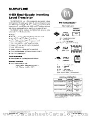 NLSV4T240E datasheet pdf ON Semiconductor