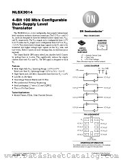 NLSX3014 datasheet pdf ON Semiconductor