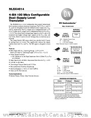 NLSX4014 datasheet pdf ON Semiconductor