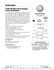 NLSX4302E datasheet pdf ON Semiconductor