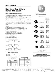 NLU1GT125 datasheet pdf ON Semiconductor