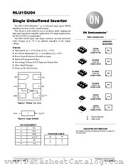 NLU1GU04 datasheet pdf ON Semiconductor