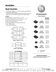 NLU2G04 datasheet pdf ON Semiconductor