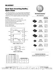 NLU2G07 datasheet pdf ON Semiconductor