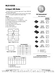 NLX1G332 datasheet pdf ON Semiconductor