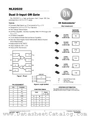 NLX2G32 datasheet pdf ON Semiconductor
