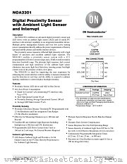 NOA3301 datasheet pdf ON Semiconductor