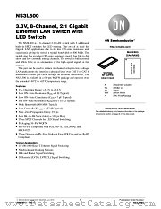 NS3L500 datasheet pdf ON Semiconductor