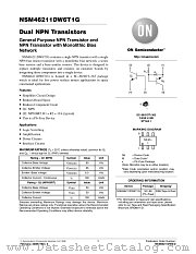 NSM46211DW6 datasheet pdf ON Semiconductor