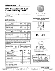 NSM80101M datasheet pdf ON Semiconductor