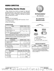 NSR0130P2 datasheet pdf ON Semiconductor