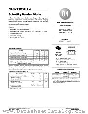 NSR0140 datasheet pdf ON Semiconductor