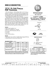 NSS12100UW3 datasheet pdf ON Semiconductor