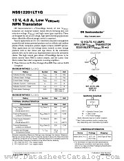 NSS12201L datasheet pdf ON Semiconductor
