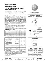 NSS1C201MZ4 datasheet pdf ON Semiconductor