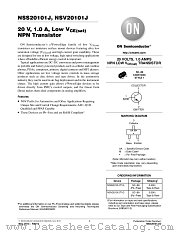 NSS20101J datasheet pdf ON Semiconductor